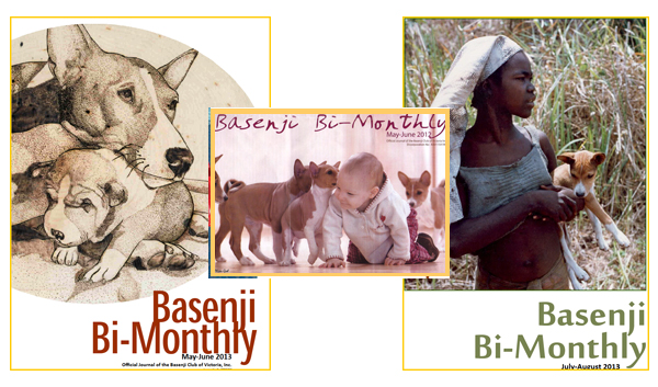 Basenji Bi-monthly covers